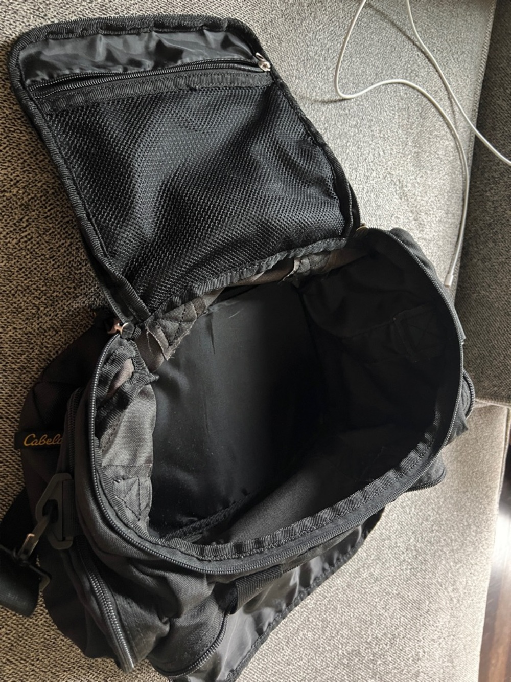 Cabela's Black Tactical Waist/Shoulder Bag - Picture 5 of 8